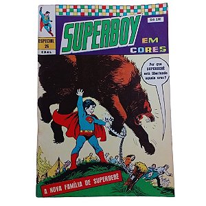 SUPERBOY EM CORES nº 26 - ED EBAL ano 1973