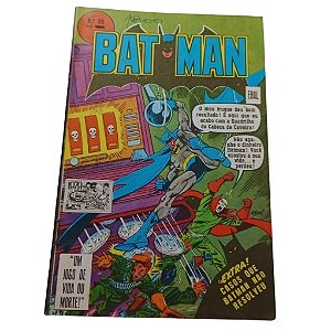 BATMAN nº 39 ( FORMATINHO COLORIDO ) - EBAL ano 1979