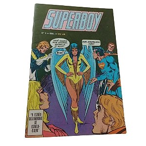 SUPERBOY Nº 5 ( FORMATINHO COLORIDO ) - EBAL 1977