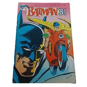 BATMAN BI Nº 1 - 2ª SÉRIE - ED EBAL - ANOS 70