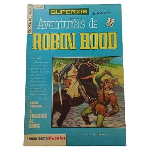 SUPERXIS Nº 63 - AS AVENTURAS DE ROBIN HOOD - ED EBAL - ANO 1964