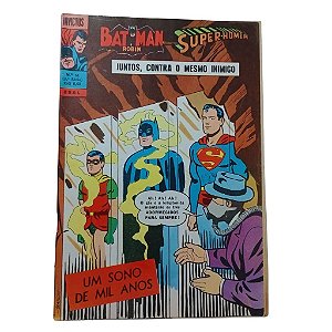 INVICTUS Nº 51 - BATMAN E SUPERMAN - ED EBAL - ANO 1971