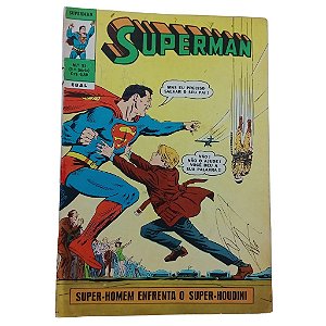SUPERMAN nº 91 - 3ª série - Editora Ebal - ano 1971