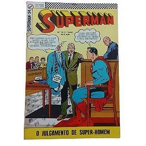 SUPERMAN nº 54 - 3ª série - Editora Ebal - ano 1968