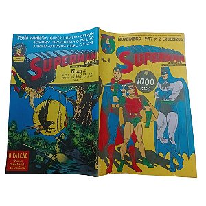 FAC SIMILE - SUPERMAN Nº 01 - EBAL