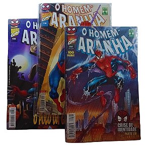 Kit Homem Aranha - Editora Abril - nºs 197, 198 e 199
