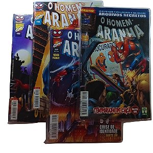 Kit Homem Aranha - Editora Abril - nºs 196 a 199 x