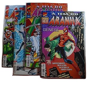 Kit A Teia do Aranha - Editora Abril - nºs 125 a 128