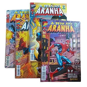 Kit A Teia do Aranha - Editora Abril - nºs 121 a 124