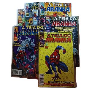 Kit A teia do Aranha - Editora Abril - nºs 100 ao 106