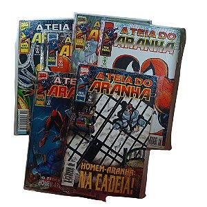 Kit A teia do Aranha - Editora Abril - nºs 94 a 99