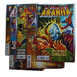 Kit A teia do Aranha - Editora Abril - nºs 112 a 116