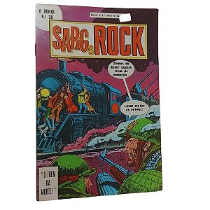 O Herói - Sarg Rock nº 28 - formatinho - Ebal