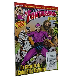 O FANTASMA POCKET Nº 01 - Ed OPERA GRAPHICA