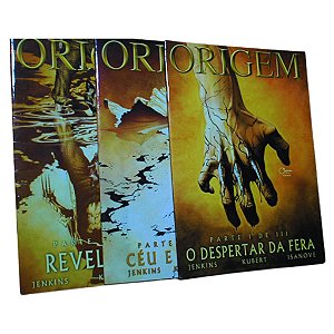 ORIGEM O DESPERTAR DA FERA - WOLVERINE - Mini Série 3 volumes - Ed Panini