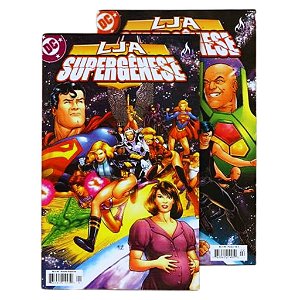 LJA SUPERGÊNESE - mini série em 2 partes - Ed Mythos