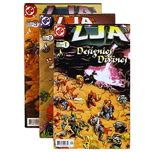LJA DESIGNIOS DIVINOS - mini série em 3 partes - Ed Mythos