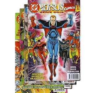 DC VERSUS MARVEL / SÉRIE DOIS - 4 VOLUMES - Ed ABRIL
