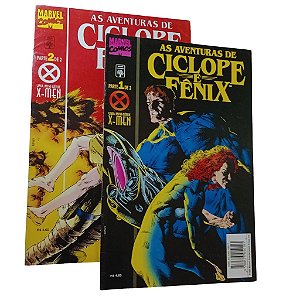 AS AVENTURAS DE CICLOPE E FÊNIX - MINI SÉRIE COMPLETA - ED ABRIL