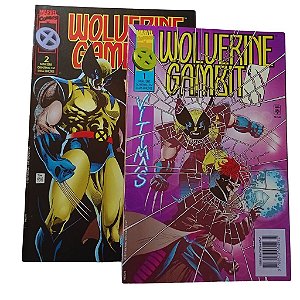WOLVERINE E GAMBIT VITIMAS - MINI SERIE - ABRIL