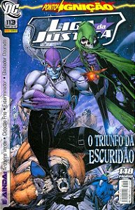 LIGA DA JUSTIÇA nº 113 - Triunfo da Escuridão - Ed Panini