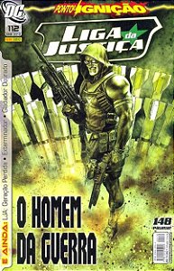LIGA DA JUSTIÇA nº 112 - O Homen da Guerra - Ed Panini