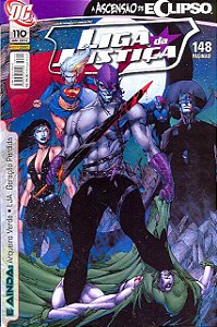 LIGA DA JUSTIÇA nº 110 - A Ascensão de Eclipso - Ed Panini