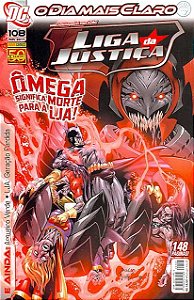 LIGA DA JUSTIÇA nº 108 - Ômega significa Morte dara a LJA ! - Ed Panini