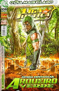 LIGA DA JUSTIÇA nº 106 - Estréia espetacular - ARQUEIRO VERDE - Ed Panini