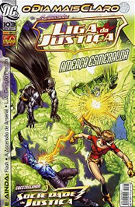 LIGA DA JUSTIÇA nº 103 - Ameaça Esmeralda - Ed Panini
