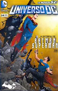 UNIVERSO DC 3ª série nº 24 - A ESTREIA DE BATMAN E SUPERMAN - Ed Panini