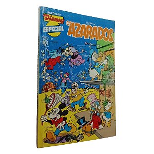 DISNEY ESPECIAL Nº 61 - OS AZARADOS - REEDIÇÃO - ED ABRIL