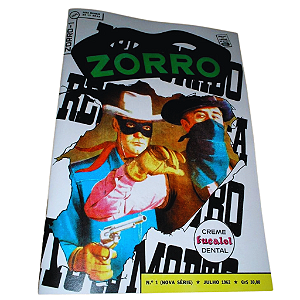 FAC-SIMILE ZORRO Nº 01 ( NOVA SÉRIE ) JULHO 1962 - CÓPIA