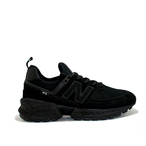 tênis new balance logo preto