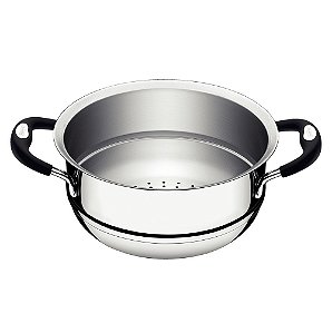 Cozi-Vapore Brava Tramontina Stainless Steel With Handle 20 Cm 2.2