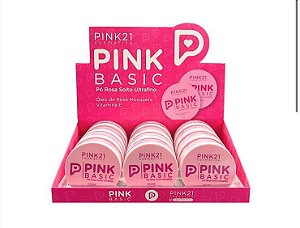 Pó Rosa Solto Ultrafino Pink 21