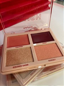 Paleta De Blush e Iluminador