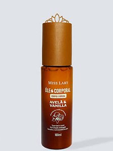 ÓLEO CORPORAL CORPO E VIRILHA - AVELÃ & VANILLA