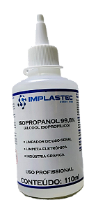 Álcool Para Limpeza Placa Eletrônica Implastec 110ml Cleaner