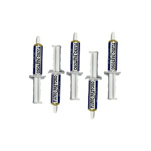 5 x Seringa de 10G de  Fluxo Pastoso   Implastec Rm-223