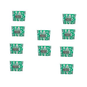 Kit 10  Mini Amplificador Digital Pam8403 3W Classe D Hw-104