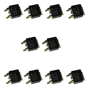 Kit 10 Reguladores De Tensão 5v 78m05 Smd T0-252