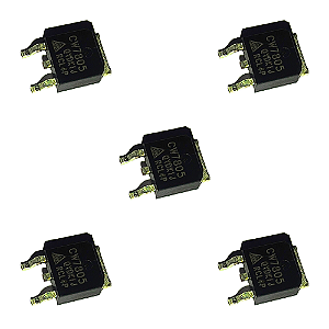 Kit 5 Reguladores De Tensão 5v 78m05 Smd T0-252