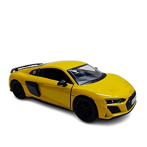Miniatura Audi R8 Coupé 2020 V10 1:36 Metal Abre Portas