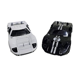 Miniatura Ford GT40 1966 Metal 1:32 Abre Portas Fricção