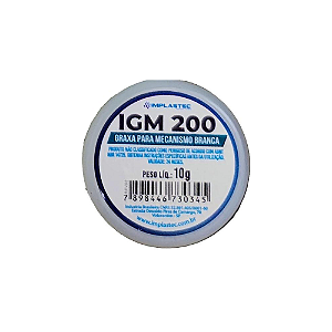 Graxa Branca Mecânica IGM 200 Pote 10g - Alta Performance