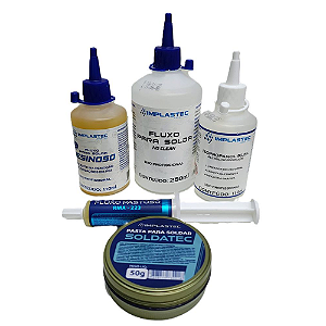 Kit Bancada Solda Implastec Completo Reparo Eletrônica