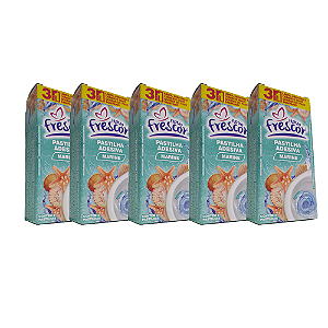 Kit 15 Pastilha Adesiva Vaso Sanitário Marine Novo Frescor