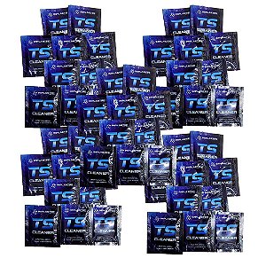 50x Sache Lenço Limpador Removedor Pasta Térmica Ts Pro Ipa