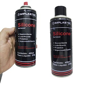 Silicone Spray Desmoldante 400ml 230 g - Implastec